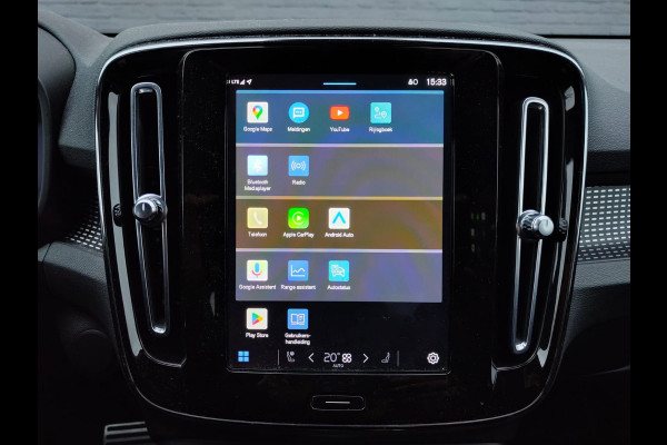 Volvo XC40 Recharge P8 AWD R-Design SOH 90% Adap.Cruise Navi Ecc Camera Apple Carplay Android Auto Pdc Stoelverwarming Lmv 19" Privacy Glas Google Maps DAB+ Origineel Nederlandse Auto Nieuwprijs  €59.825,- Export - Handel