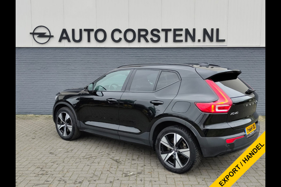 Volvo XC40 Recharge P8 AWD R-Design SOH 90% Adap.Cruise Navi Ecc Camera Apple Carplay Android Auto Pdc Stoelverwarming Lmv 19" Privacy Glas Google Maps DAB+ Origineel Nederlandse Auto Nieuwprijs  €59.825,- Export - Handel