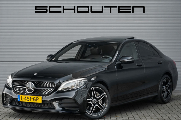 Mercedes-Benz C-Klasse 180 AMG Night Pano Distronic Leder 18"