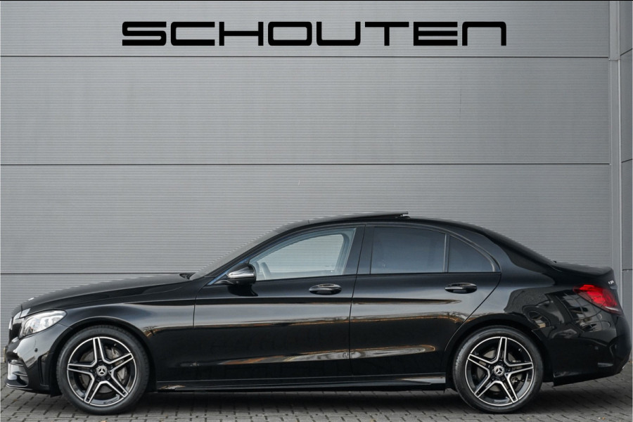 Mercedes-Benz C-Klasse 180 AMG Night Pano Distronic Leder 18"