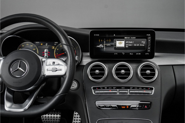 Mercedes-Benz C-Klasse 180 AMG Night Pano Distronic Leder 18"