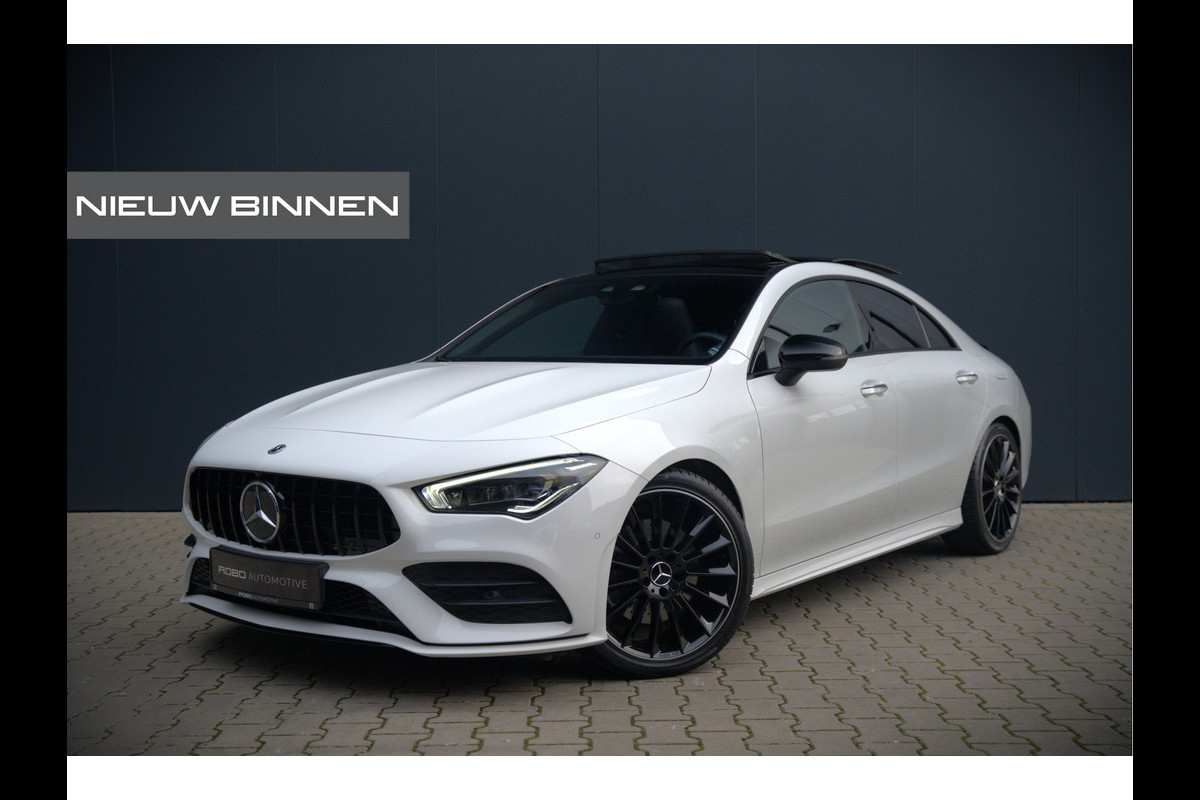 Mercedes-Benz CLA-Klasse 200 Business Solution AMG | Panoramadak | Stoelverwarming | Keyless | Memory Seats | Cruise Control | Ambiance verlichting | Camera | Parkeersensoren |