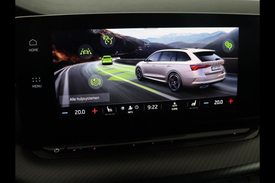Škoda Octavia 2.0 TSI RS | 245pk | Trekhaak | Stoelverwarming | Adaptive cruise | Camera | Sfeerverlichting | Navigatie | Canton Sound | Sportstoelen | Virtual Cockpit | Full LED