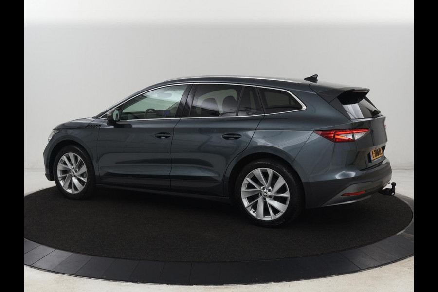 Škoda ENYAQ iV 80 | Warmtepomp | Trekhaak | Matrix LED | Adaptive cruise | Keyless | Camera | Half leder | Stuurverwarming | Memory | Navigatie | Climate control | Dodehoek detectie | Getint glas