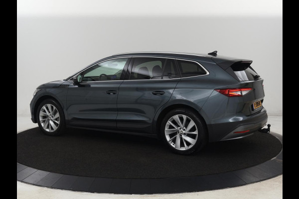 Škoda ENYAQ iV 80 | Warmtepomp | Trekhaak | Matrix LED | Adaptive cruise | Keyless | Camera | Half leder | Stuurverwarming | Memory | Navigatie | Climate control | Dodehoek detectie | Getint glas