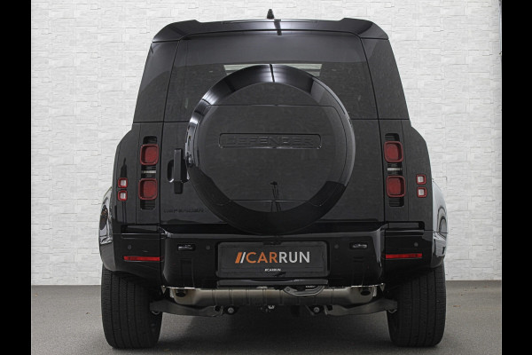 Land Rover Defender 110 2.0 P300e 110 X-Dynamic HSE | Black-Optic | Panorama | 360 Camera | Meridian | Trekhaak | Luchtvering | ACC | Stoelventilatie | Cold-Climate Pack | Leder | Head-Up | Keyless-Entry | Luchtvering | 22'' | Memory | Interieurdelen Leder | Standkachel | Dodehoek |
