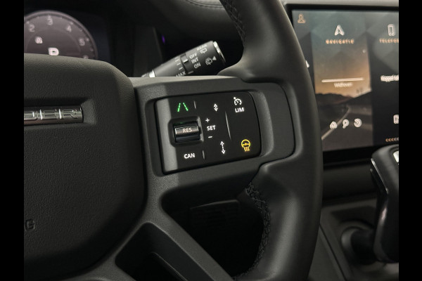 Land Rover Defender 110 2.0 P300e 110 X-Dynamic HSE | Black-Optic | Panorama | 360 Camera | Meridian | Trekhaak | Luchtvering | ACC | Stoelventilatie | Cold-Climate Pack | Leder | Head-Up | Keyless-Entry | Luchtvering | 22'' | Memory | Interieurdelen Leder | Standkachel | Dodehoek |