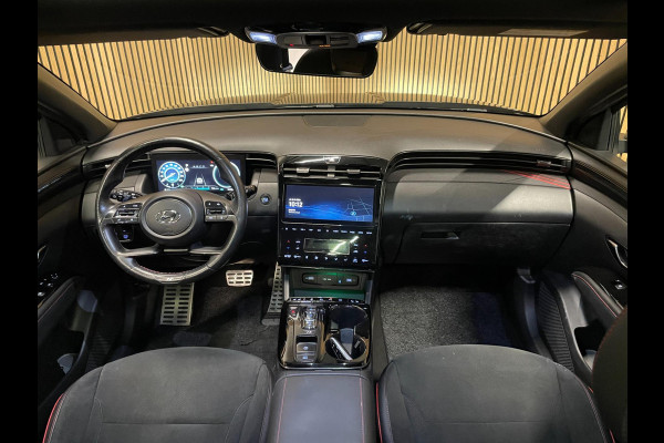 Hyundai Tucson 1.6 T-GDI HEV N Line Sky|FULL OPTION|PANORAMADAK|AFN.TREKH|ACC|KRELL|STOELVERW+VENT|STUURVERW.|360 CAMERA|NL-AUTO|