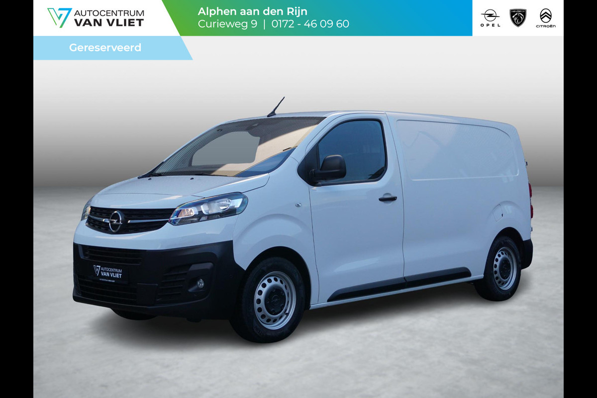 Opel Vivaro 1.5 BlueHDi 120 S&S L2 Standkachel l Carplay l 3 zits l Bindrail laadruimte