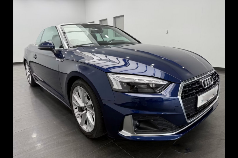 Audi A5 Cabriolet 40 Tfsi S-Tronic (150kW/204pk) ** MATRIX, LEDER, VIRTUAL, NEKVERW, 18-inch LMV, ADAPT. CRUISE ** 1e EIG - € 25.700,= onder NP ** ** INFORMEER OOK NAAR ONZE AANTREKKELIJKE FINANCIAL-LEASE TARIEVEN **