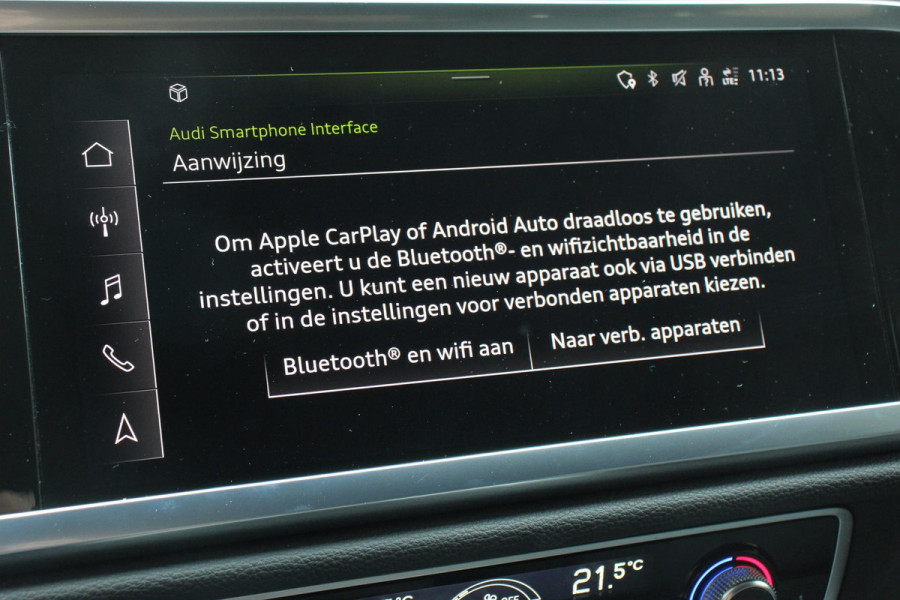 Audi Q3 Sportback 45 TFSI e 245pk PHEV S-tronic Attitude Navigatie Parkeersensoren Adaptive Cruise Control Stoelverwarming Ledverlichting Virtual Cockpit Climate Control