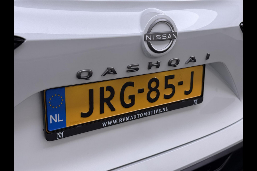 Nissan QASHQAI 1.3 MHEV Xtronic N-Connecta VAN: €37.900,- VOOR: €34.577,- UW EINDEJAARSVOORDEEL: €3.323,- | FABRIEKSGARANTIE| PANO| VOORRUITVERWARMING| STOEL + STUUR VERWARMING| 360 CAMERA| DODE HOEK| HEAD-UP| ELEK. ACHTERKLEP