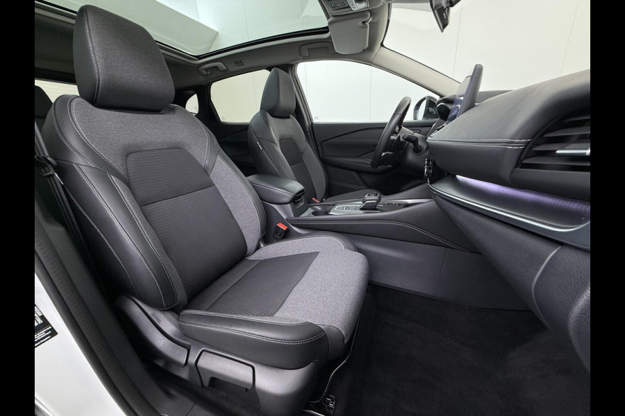 Nissan QASHQAI 1.3 MHEV Xtronic N-Connecta VAN: €37.900,- VOOR: €34.577,- UW EINDEJAARSVOORDEEL: €3.323,- | FABRIEKSGARANTIE| PANO| VOORRUITVERWARMING| STOEL + STUUR VERWARMING| 360 CAMERA| DODE HOEK| HEAD-UP| ELEK. ACHTERKLEP