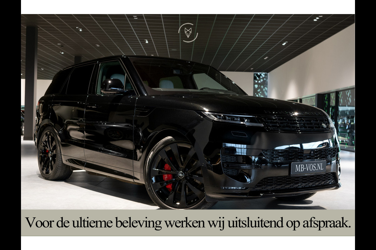 Land Rover Range Rover Sport 3.0 P510e First Edition Light Cloud leder|Forced Carbon|Massage|23"|Trekhaak|BTW