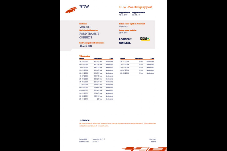 Ford Transit Connect 1.5 EcoBlue L2 Trend 3 ZITS AIRCO PDC 100 PK VERLENGD MODEL