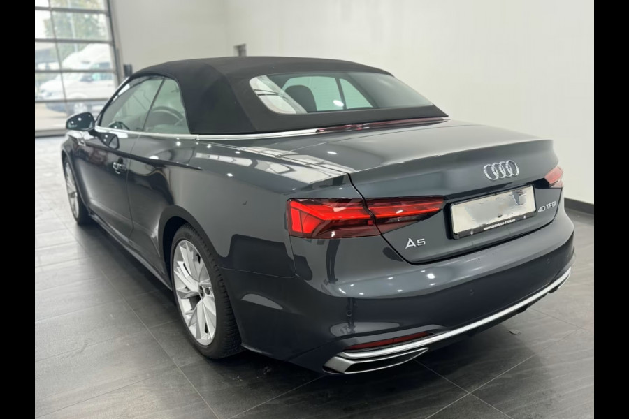 Audi A5 Cabriolet 40 Tfsi S-Tronic (150kW/204pk) ** MATRIX, LEDER, VIRTUAL, NEKVERW, 18-inch LMV, ADAPT. CRUISE ** 1e EIG - € 25.700,= onder NP ** ** INFORMEER OOK NAAR ONZE AANTREKKELIJKE FINANCIAL-LEASE TARIEVEN **