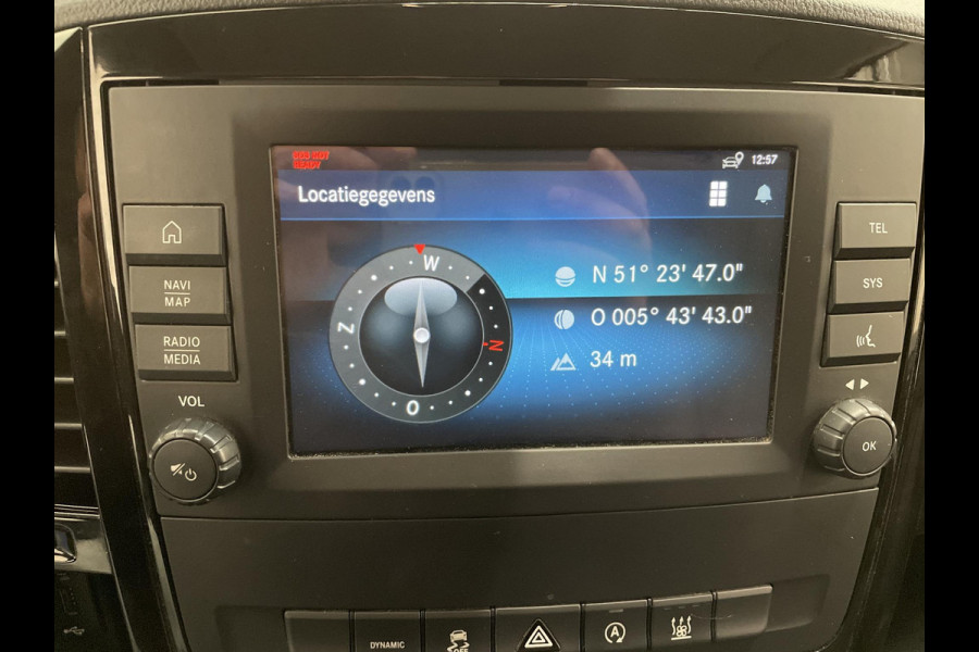 Mercedes-Benz Vito 114 CDI Lang Automaat Airco 2X schuifdeur Adaptieve Cruise Control Navi LM velgen Leder
