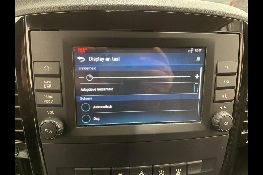 Mercedes-Benz Vito 114 CDI Lang Automaat Airco 2X schuifdeur Adaptieve Cruise Control Navi LM velgen Leder