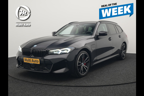 BMW 3 Serie Touring 330e M Sport LCI Facelift Model Plug In Hybrid 292pk Dealer O.H PHEV | Widescreen Navi | Adaptive Cruise | Alcantara Sportstoelen Memory & Verwarmd | Camera | Sfeerverlichting | Apple Carplay | Blis | Keyless | DAB |