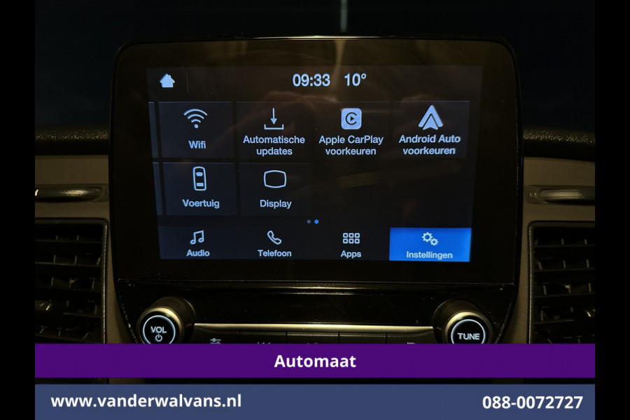 Ford Transit Custom 2.0 TDCI 131pk Automaat L2H1 Euro6 Airco | Camera | Cruisecontrol | Apple Carplay Android auto, Parkeersensoren, verwarmde voorruit, LED, Bijrijdersbank, Trekhaak
