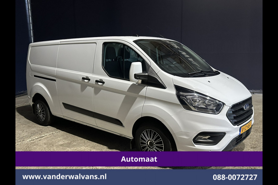 Ford Transit Custom 2.0 TDCI 131pk Automaat L2H1 Euro6 Airco | Camera | Cruisecontrol | Apple Carplay Android auto, Parkeersensoren, verwarmde voorruit, LED, Bijrijdersbank, Trekhaak