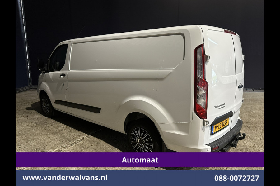 Ford Transit Custom 2.0 TDCI 131pk Automaat L2H1 Euro6 Airco | Camera | Cruisecontrol | Apple Carplay Android auto, Parkeersensoren, verwarmde voorruit, LED, Bijrijdersbank, Trekhaak