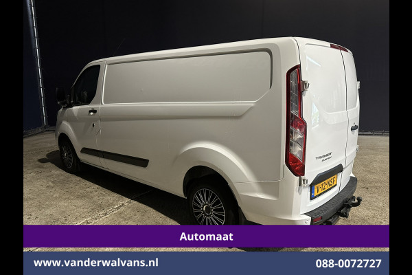 Ford Transit Custom 2.0 TDCI 131pk Automaat L2H1 Euro6 Airco | Camera | Cruisecontrol | Apple Carplay Android auto, Parkeersensoren, verwarmde voorruit, LED, Bijrijdersbank, Trekhaak