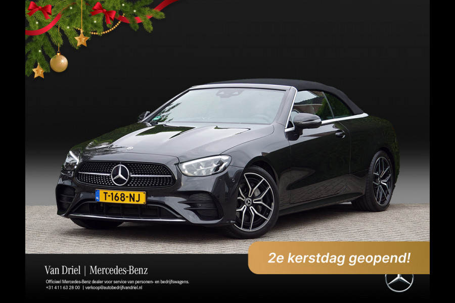Mercedes-Benz E-Klasse Cabrio E 200 AMG Line | Airscarf Head-Up Memory 360 Camera
