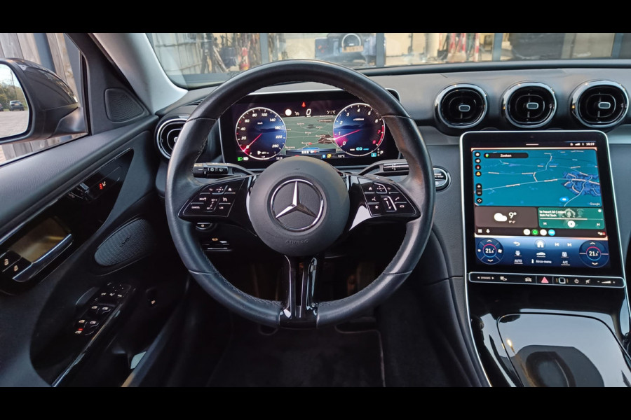 Mercedes-Benz C-Klasse Estate 200 Launch Edition Business Line LED afn. trekhaak Leder Apple-Android Stoelverw. Camera