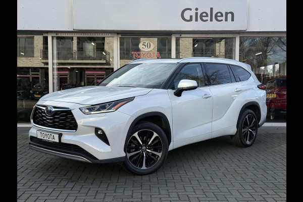 Toyota highlander 2.5 Hybrid AWD Premium | Panoramadak, Head up display, Geheugenfunctie, Stoelventilatie, Leer, 360 Camera, Stuurverwarming