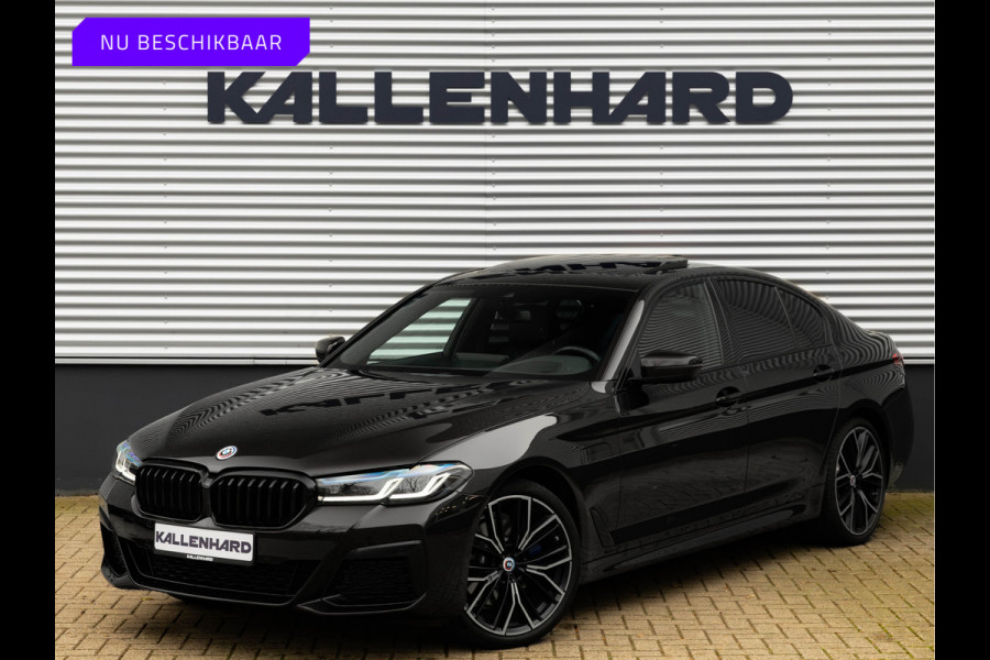 BMW 5 Serie 530e M-Sport - Individual ''Crystal Casserit Black'' - Dak - Head-Up