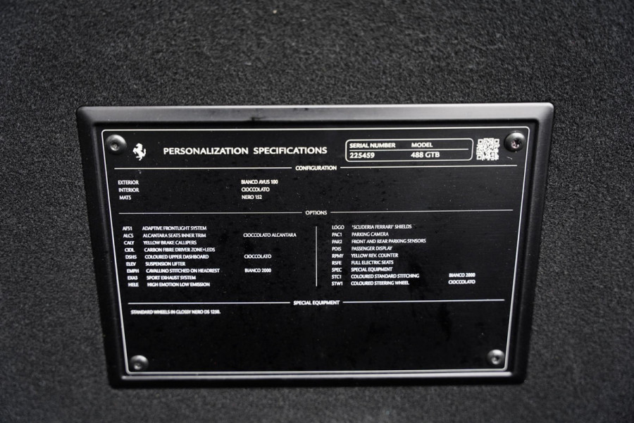 Ferrari 488 3.9 GTB HELE