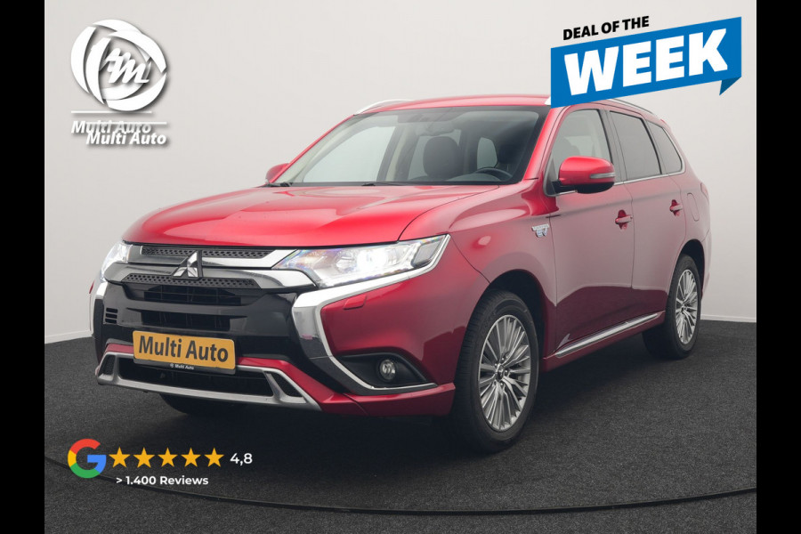 Mitsubishi Outlander 2.4 Intense Plug In Hybrid 225pk Dealer O.H. PHEV | Cruise Control | Camera | Alcantara Sporstoelen Verwarmd | Keyless | Apple Carplay | Navigatie | DAB |