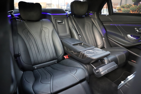 Mercedes-Benz S-Klasse 560e AMG Lang | 476PK | Massage | Luchtvering | Head-up | Chauffeurs-pakket | Sfeerverlichting | Keyless-go | 2019.
