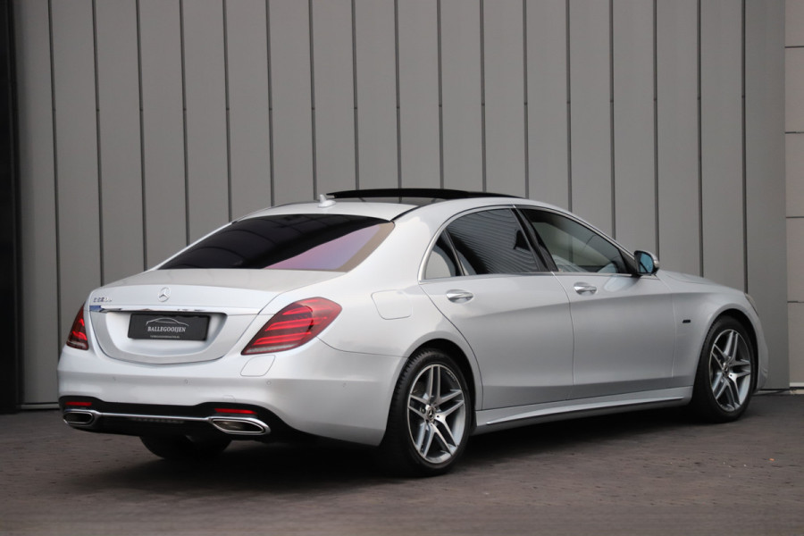 Mercedes-Benz S-Klasse 560e AMG Lang | 476PK | Massage | Luchtvering | Head-up | Chauffeurs-pakket | Sfeerverlichting | Keyless-go | 2019.