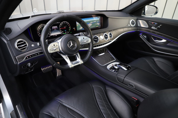 Mercedes-Benz S-Klasse 560e AMG Lang | 476PK | Massage | Luchtvering | Head-up | Chauffeurs-pakket | Sfeerverlichting | Keyless-go | 2019.