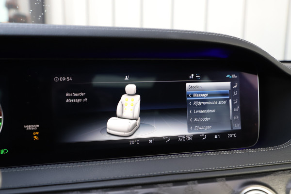 Mercedes-Benz S-Klasse 560e AMG Lang | 476PK | Massage | Luchtvering | Head-up | Chauffeurs-pakket | Sfeerverlichting | Keyless-go | 2019.