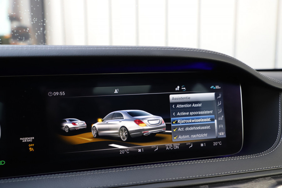 Mercedes-Benz S-Klasse 560e AMG Lang | 476PK | Massage | Luchtvering | Head-up | Chauffeurs-pakket | Sfeerverlichting | Keyless-go | 2019.