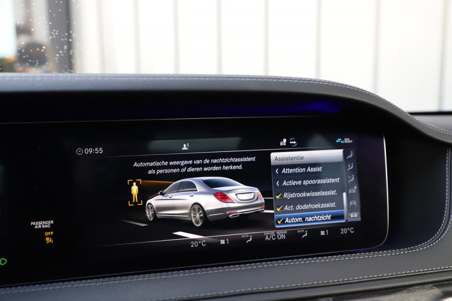 Mercedes-Benz S-Klasse 560e AMG Lang | 476PK | Massage | Luchtvering | Head-up | Chauffeurs-pakket | Sfeerverlichting | Keyless-go | 2019.
