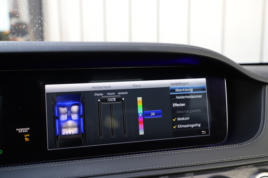 Mercedes-Benz S-Klasse 560e AMG Lang | 476PK | Massage | Luchtvering | Head-up | Chauffeurs-pakket | Sfeerverlichting | Keyless-go | 2019.