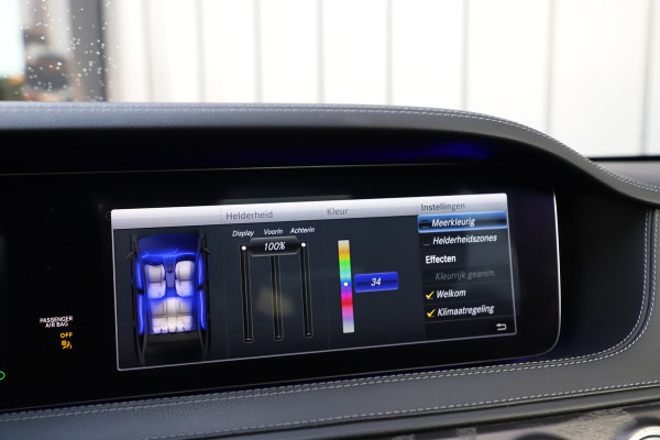 Mercedes-Benz S-Klasse 560e AMG Lang | 476PK | Massage | Luchtvering | Head-up | Chauffeurs-pakket | Sfeerverlichting | Keyless-go | 2019.