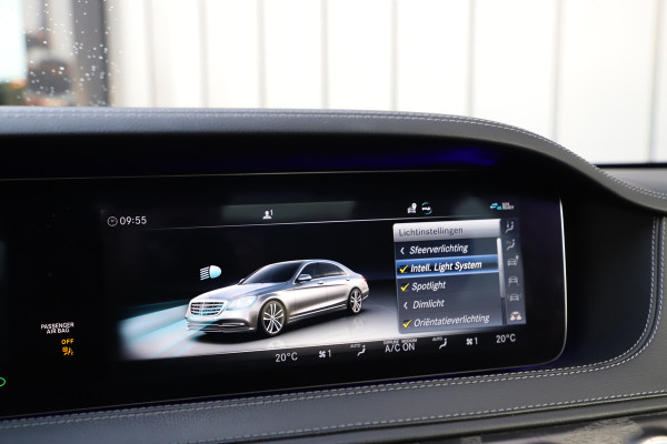 Mercedes-Benz S-Klasse 560e AMG Lang | 476PK | Massage | Luchtvering | Head-up | Chauffeurs-pakket | Sfeerverlichting | Keyless-go | 2019.