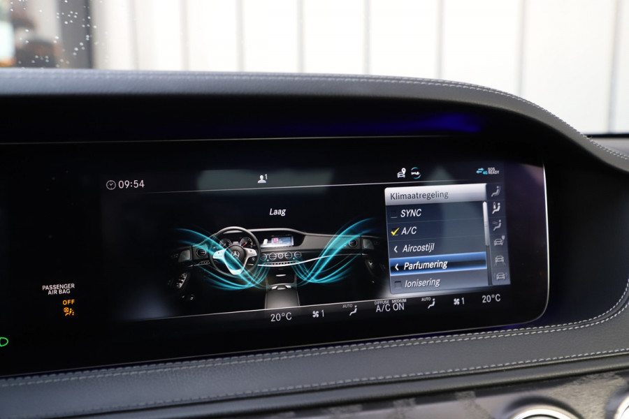 Mercedes-Benz S-Klasse 560e AMG Lang | 476PK | Massage | Luchtvering | Head-up | Chauffeurs-pakket | Sfeerverlichting | Keyless-go | 2019.