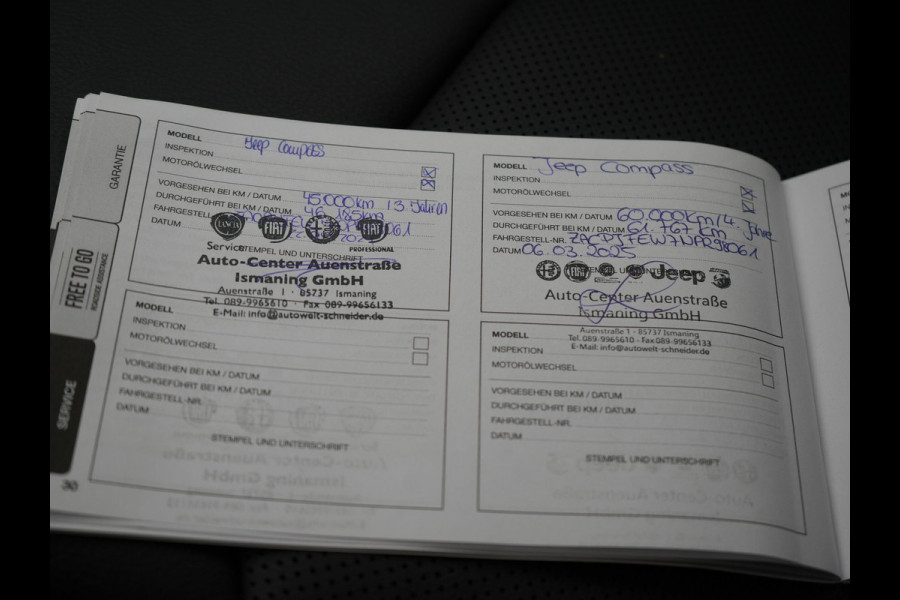 Jeep Compass 4xe 240 Electric S Plug In Hybrid 240pk Dealer O.H. PHEV | Adaptive Cruise | Camera | Lederen Sportstoelen & Stuur Verwarmd | Apple Carplay | Keyless | Navigatie | Virtual | DAB |