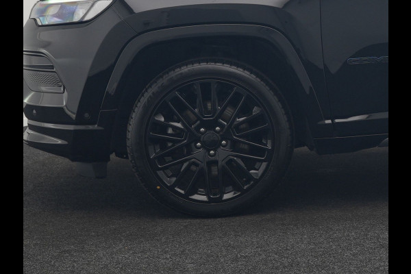 Jeep Compass 4xe 240 Electric S Plug In Hybrid 240pk Dealer O.H. PHEV | Adaptive Cruise | Camera | Lederen Sportstoelen & Stuur Verwarmd | Apple Carplay | Keyless | Navigatie | Virtual | DAB |