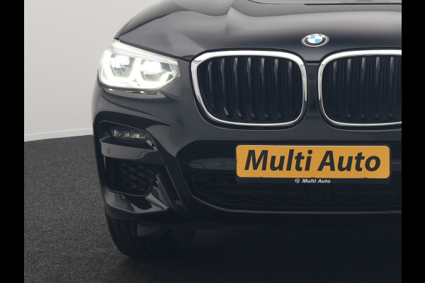 BMW X3 xDrive30e M Sport Plug In Hybrid 293pk Dealer O.H. PHEV | Panodak | Head Up | Camera | Lederen Sportstoelen Verwarmd | Sfeerverlichting | Keyless | Blis | Virtual | Navigatie | DAB |