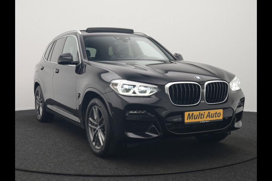 BMW X3 xDrive30e M Sport Plug In Hybrid 293pk Dealer O.H. PHEV | Panodak | Head Up | Camera | Lederen Sportstoelen Verwarmd | Sfeerverlichting | Keyless | Blis | Virtual | Navigatie | DAB |