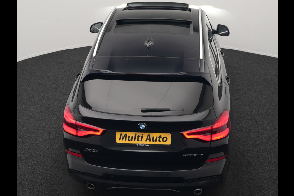 BMW X3 xDrive30e M Sport Plug In Hybrid 293pk Dealer O.H. PHEV | Panodak | Head Up | Camera | Lederen Sportstoelen Verwarmd | Sfeerverlichting | Keyless | Blis | Virtual | Navigatie | DAB |