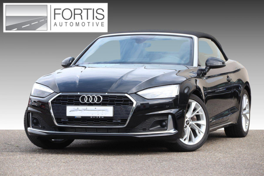 Audi A5 Cabriolet 40 Tfsi S-Tronic (150kW/204pk) ** MATRIX, LEDER, VIRTUAL, NEKVERW, 18-inch LMV, ADAPT. CRUISE ** 1e EIG - € 26.250,= onder NP ** ** INFORMEER OOK NAAR ONZE AANTREKKELIJKE FINANCIAL-LEASE TARIEVEN **