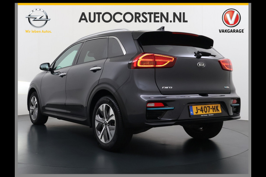 Kia e-Niro 64kWh Leer+Elek.Stoel+Memory+Gekoeld Warmtepomp ExecutiveLine JBL®-Hifi Adap.Cruise Camera Navi Ecc Pdc Stoelverwarming-Koeling SOH 100% Stuurverwarming  Keyless Blind Spot Lane Assist Led Lmv 17" 1e Eigenaar Origineel Nederlandse Auto € 48.000,- nieuw